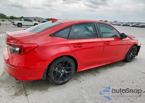 2022 Honda Civic Sport z USA, uszkodzony, nr VIN 2HGFE2F57NH602408